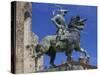 Statue of Francisco Pizarro, Plaza Mayor, Trujillo, Extremadura, Spain, Europe-Jeremy Lightfoot-Stretched Canvas