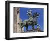 Statue of Francisco Pizarro, Plaza Mayor, Trujillo, Extremadura, Spain, Europe-Jeremy Lightfoot-Framed Photographic Print