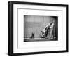 Statue of Franklin Roosevelt with His Dog, Memorial Franklin Delano Roosevelt, Washington D.C-Philippe Hugonnard-Framed Art Print