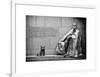 Statue of Franklin Roosevelt with His Dog, Memorial Franklin Delano Roosevelt, Washington D.C-Philippe Hugonnard-Framed Art Print