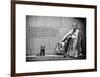 Statue of Franklin Roosevelt with His Dog, Memorial Franklin Delano Roosevelt, Washington D.C-Philippe Hugonnard-Framed Art Print