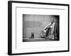 Statue of Franklin Roosevelt with His Dog, Memorial Franklin Delano Roosevelt, Washington D.C-Philippe Hugonnard-Framed Art Print