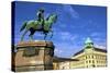 Statue of Franz Joseph I, Vienna, Austria, Europe-Neil Farrin-Stretched Canvas
