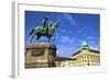 Statue of Franz Joseph I, Vienna, Austria, Europe-Neil Farrin-Framed Photographic Print