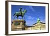 Statue of Franz Joseph I, Vienna, Austria, Europe-Neil Farrin-Framed Photographic Print