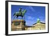 Statue of Franz Joseph I, Vienna, Austria, Europe-Neil Farrin-Framed Photographic Print