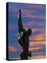 Statue of Freddy Mercury, Montreux, Canton Vaud, Switzerland, Europe-Angelo Cavalli-Stretched Canvas