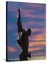 Statue of Freddy Mercury, Montreux, Canton Vaud, Switzerland, Europe-Angelo Cavalli-Stretched Canvas