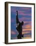 Statue of Freddy Mercury, Montreux, Canton Vaud, Switzerland, Europe-Angelo Cavalli-Framed Photographic Print