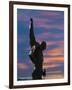 Statue of Freddy Mercury, Montreux, Canton Vaud, Switzerland, Europe-Angelo Cavalli-Framed Photographic Print