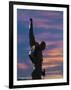 Statue of Freddy Mercury, Montreux, Canton Vaud, Switzerland, Europe-Angelo Cavalli-Framed Photographic Print