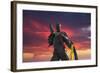 Statue of Freddy Mercury, Montreux, Canton Vaud, Switzerland, Europe-Angelo Cavalli-Framed Photographic Print