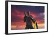 Statue of Freddy Mercury, Montreux, Canton Vaud, Switzerland, Europe-Angelo Cavalli-Framed Photographic Print