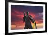 Statue of Freddy Mercury, Montreux, Canton Vaud, Switzerland, Europe-Angelo Cavalli-Framed Photographic Print