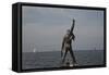 Statue of Freddy Mercury, Montreux, Canton Vaud, Switzerland, Europe-Angelo Cavalli-Framed Stretched Canvas