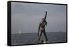 Statue of Freddy Mercury, Montreux, Canton Vaud, Switzerland, Europe-Angelo Cavalli-Framed Stretched Canvas