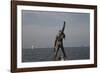 Statue of Freddy Mercury, Montreux, Canton Vaud, Switzerland, Europe-Angelo Cavalli-Framed Photographic Print