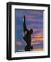 Statue of Freddy Mercury, Montreux, Canton Vaud, Switzerland, Europe-Angelo Cavalli-Framed Photographic Print