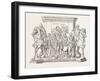 Statue of Frederick the Great, End of Pedestal, Berlin, Germany, 1851-null-Framed Giclee Print