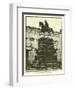 Statue of Frederick the Great-null-Framed Giclee Print