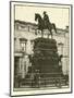 Statue of Frederick the Great-null-Mounted Giclee Print