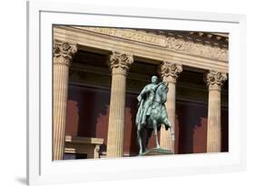 Statue of Friedrich Wilhelm Iv-Simon Montgomery-Framed Photographic Print