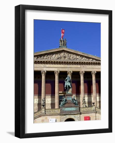 Statue of Friedrich Wilhelm Iv-Simon Montgomery-Framed Photographic Print