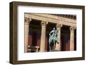 Statue of Friedrich Wilhelm Iv-Simon Montgomery-Framed Photographic Print