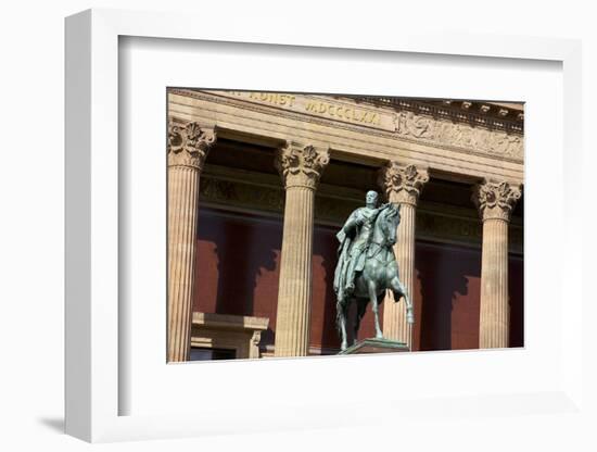 Statue of Friedrich Wilhelm Iv-Simon Montgomery-Framed Photographic Print