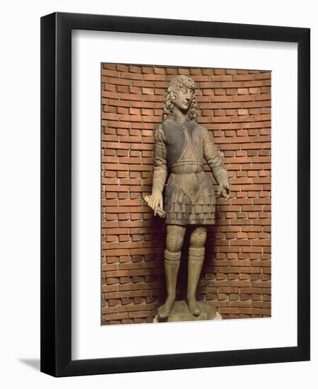 Statue of Galeazzo Maria Sforza, Duke of Milan-null-Framed Giclee Print