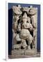 Statue of Ganesh Enthroned-null-Framed Giclee Print