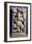 Statue of Ganesh Enthroned-null-Framed Premium Giclee Print