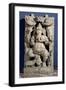 Statue of Ganesh Enthroned-null-Framed Giclee Print