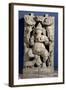 Statue of Ganesh Enthroned-null-Framed Giclee Print