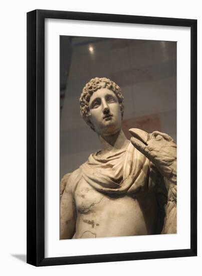 Statue of Ganymede with the Eagle-null-Framed Photographic Print