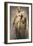 Statue of Ganymede with the Eagle-null-Framed Photographic Print