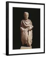 Statue of Gaul Soldier from Avignon, France-null-Framed Giclee Print