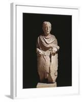 Statue of Gaul Soldier from Avignon, France-null-Framed Giclee Print