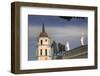 Statue of Gediminas in Cathedral Square-Jon Hicks-Framed Photographic Print