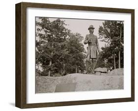 Statue of General Warren, Gettysburg, Pa.-null-Framed Photo