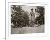 Statue of General Warren, Gettysburg, Pa.-null-Framed Photo