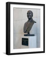 Statue Of George Washington Carver At Alabama Department Of Archives & History, Montgomery, Alabama-Carol Highsmith-Framed Art Print