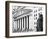 Statue of George Washington, New York Stock Exchange Building, Wall Street, Manhattan, NYC-Philippe Hugonnard-Framed Photographic Print