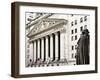 Statue of George Washington, New York Stock Exchange Building, Wall Street, Manhattan, NYC-Philippe Hugonnard-Framed Premium Photographic Print