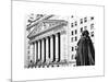 Statue of George Washington, New York Stock Exchange Building, Wall Street, Manhattan, NYC-Philippe Hugonnard-Mounted Art Print