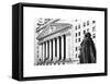 Statue of George Washington, New York Stock Exchange Building, Wall Street, Manhattan, NYC-Philippe Hugonnard-Framed Stretched Canvas