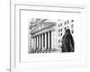 Statue of George Washington, New York Stock Exchange Building, Wall Street, Manhattan, NYC-Philippe Hugonnard-Framed Art Print