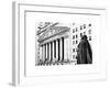 Statue of George Washington, New York Stock Exchange Building, Wall Street, Manhattan, NYC-Philippe Hugonnard-Framed Art Print