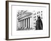 Statue of George Washington, New York Stock Exchange Building, Wall Street, Manhattan, NYC-Philippe Hugonnard-Framed Art Print