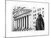 Statue of George Washington, New York Stock Exchange Building, Wall Street, Manhattan, NYC-Philippe Hugonnard-Mounted Art Print